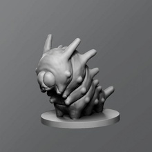tırtıl masaüstü hayvan dnd zindan ejderhalar 3d print model - Mito3D