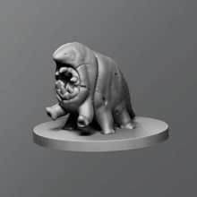 liver leech tabletop dnd dungeonanddragons 3d print model - Mito3D