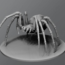undead spider tabletop dnd dungeonanddragons 3d print model - Mito3D