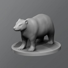 badger tabletop animal dnd dungeonanddragons 3d print model - Mito3D