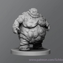 nupperibo tabletop monster dnd dungeonanddragons 3d print model - Mito3D