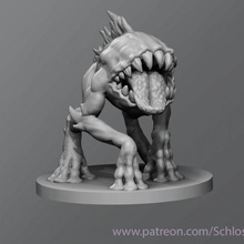 Preto criança levada tampo mesa dnd Gloomhaven masmorras dragões 3d print model - Mito3D