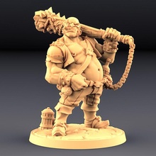 Dunn half ogre canavar Kabadayı masaüstü Ejderha şekil ork korsan rpg Warhammer minyatür masa oyunu zindan haydut d meyhane Han sorun 3d print model - Mito3D