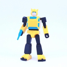 articulated g1 transformers bumblebee - supports game robot toy autobots megatron actionfigure optimus 3d print model - Mito3D