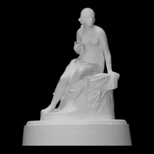 sabrina scan statue bronze nyc roosevelt newyork island york rooseveltisland amherst 3d print model - Mito3D