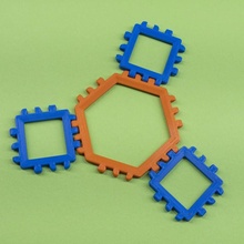 polipaneller Oyna altıgen oyuncaklar oyunlar eğlence çocuklar modüler oyuncak inşa etmek taraflı inşaat poli panel polipanel 3d print model - Mito3D