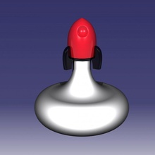 rocket light 3d print model - Mito3D