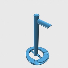 Headset Stand 3d print model - Mito3D