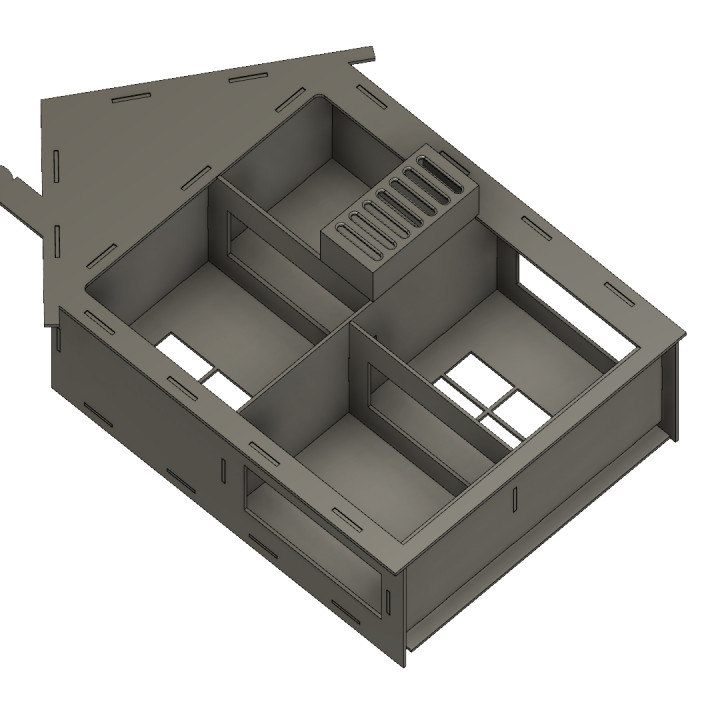 poupée maison 3D print model - Mito3D