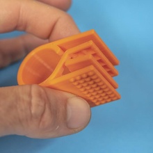 compliant clips bag clip teeth clamp grip mechanism mechanisms 3d print model - Mito3D