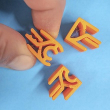küçük Uysal klipler Yazdır klips hızlı mekanizma baskılar mekanizmalar 3d print model - Mito3D