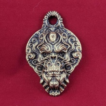 smoke demon pendant fashion & accessories ancient wearable jewerly ornate resinprinting 3d print model - Mito3D