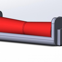 carretel suporte Construir 3d impressora zav 3d print model - Mito3D