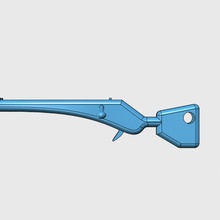 chasse fusil 3d print model - Mito3D