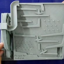 marbel machine2 toys & games machine toy 3d print model - Mito3D