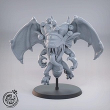 multiple eyed dragon tabletop fantasy play dnd cast drake beholder castnplay 3d print model - Mito3D