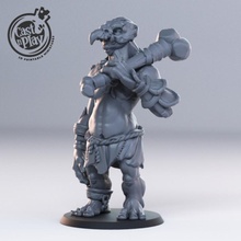 trolls tabletop fantasy play troll weapons jump cast castnplay 3d print model - Mito3D