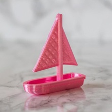 sail boat ocean ship miniature sail-boat 3d print model - Mito3D
