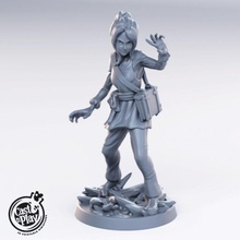 crystal wizard tabletop fantasy play magic mage chill freeze cast castnplay 3d print model - Mito3D