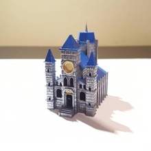 temple time miniature legend zelda ocarina game church cathedral breath 3d print model - Mito3D