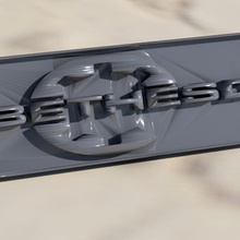 bethesda keychain key door kitchen 3d print model - Mito3D