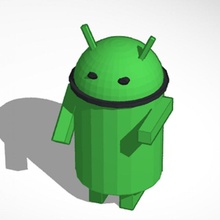 Android modello 3d print model - Mito3D