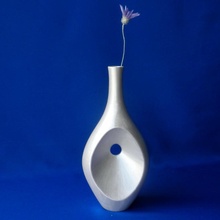 vase 4 & garden decoration elegant furniture interior plant sculpture 3d print model - Mito3D