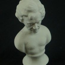 porcel crf humanti l'éducation l'homme porcelaine 3d print model - Mito3D