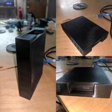 external hard disk drive case gadgets & electronics toshiba 3d print model - Mito3D