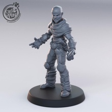 melee bandits pre-supported tabletop play bandit cast gang castnplay 3d print model - Mito3D