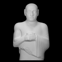 statue gudea scan king sculpture mesopotamia worshipper 3d print model - Mito3D