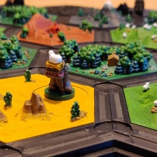 multi resource catan robber tabletop boardgame settlers 3d print model - Mito3D