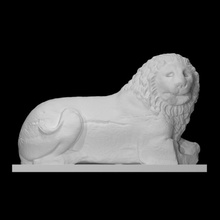 león Cnido escanear animal tumba pavo mármol entierro colosal cementerio fotogrametría 3d print model - Mito3D
