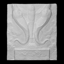 pilaster panel scan roman sculpture relief terracotta 3d print model - Mito3D