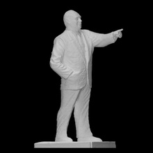 statue louis major scan 3d print model - Mito3D