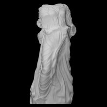 nike scan goddess greek roman sculpture stone hellenistic 3d print model - Mito3D