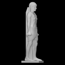 antinous egyptian type scan egypt figure sculpture statue style boy male plaster figurative 3d print model - Mito3D