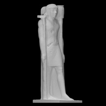 Statue Prinz khaemwaset Scan Skulptur Osiris Ramses Quarzit 3d print model - Mito3D