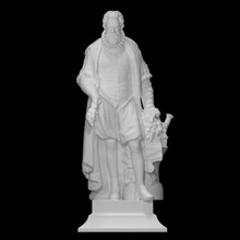 peter van Coudenberghe analyse homme statue marbre Anvers pharmacien 3d print model - Mito3D