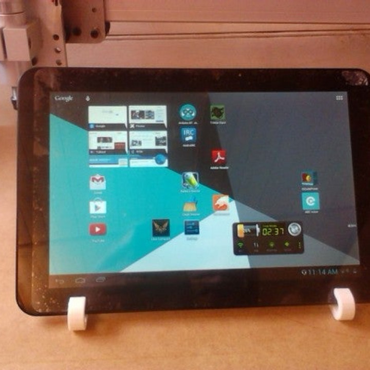 tableta estante soporte artilugio electrónica 3D print model - Mito3D