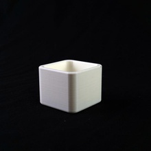 small open topped box & garden 3d print model - Mito3D