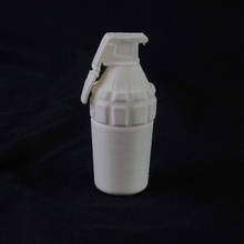 grenade bottle stopper & garden kitchen bottlestopper 3d print model - Mito3D