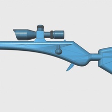 caccia fucile scopo huntig 3d print model - Mito3D
