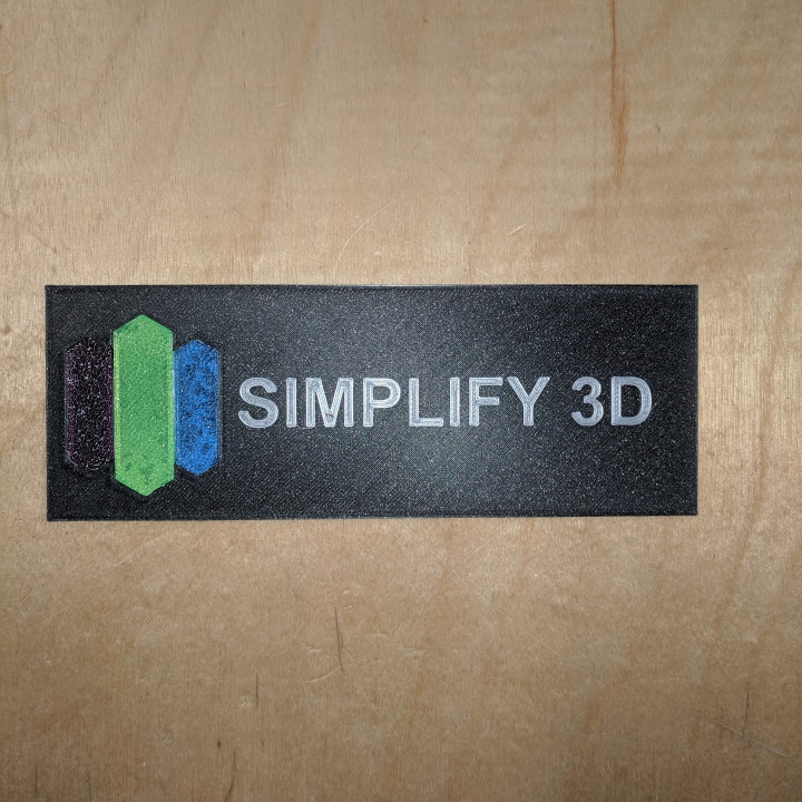 semplificare 3d cartello fan arte modello colore multi fetta affettatrice 3D print model - Mito3D