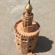 torre del oro Sevilla mimari bina kule tarihi arquitectura 3d print model - Mito3D