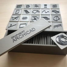 ArchiCAD Mémoire aveugle Jeu 3d print model - Mito3D