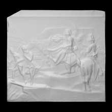 zieten teacher baronay rothschlo scan germany war horse relief prussia soliders 3d print model - Mito3D