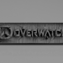 overwatch keychain fashion & accessories key door kitchen videogame videogames idealab 3d print model - Mito3D