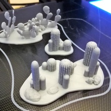 occidental accesorios juegos guerra juguetes mesa juego paisaje 3d print model - Mito3D