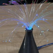 fogos artifício conduziu luminária jardim fibra neopixel ótico 3d print model - Mito3D